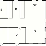 Holiday home 6 Person In Hals-by Traum *